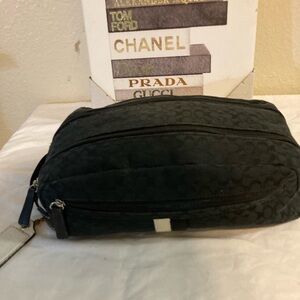 Coach toiletry bag/makeup unisex